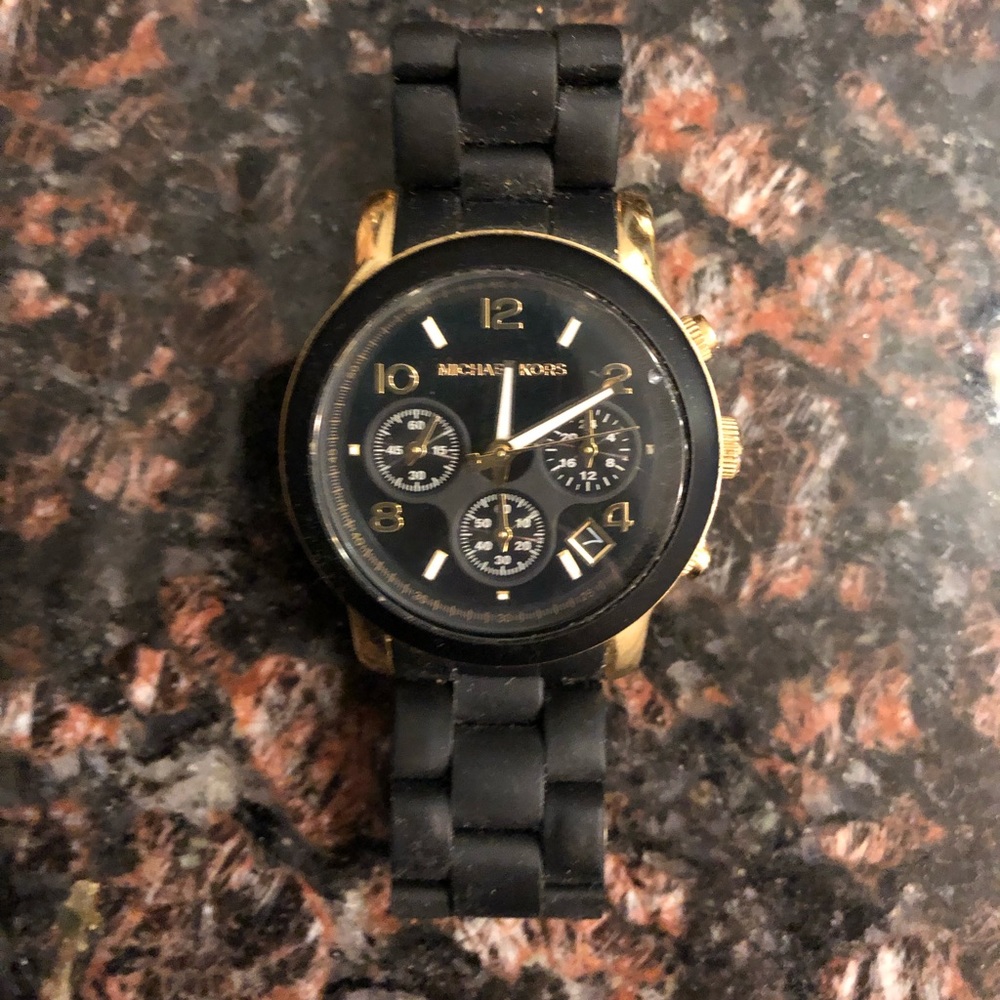 Black & Gold Watch